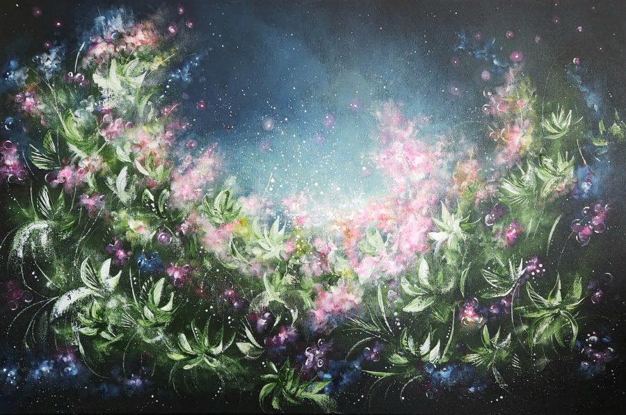 Magical Blooming   100x150
