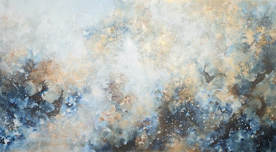 Bubble Sky   75x135