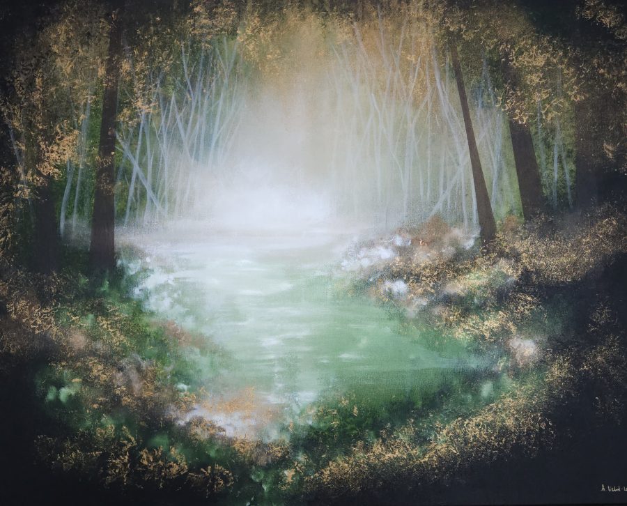 Magical pond    81x100