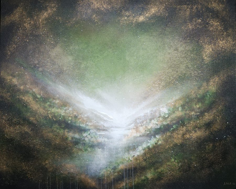 Golden morning  81x100