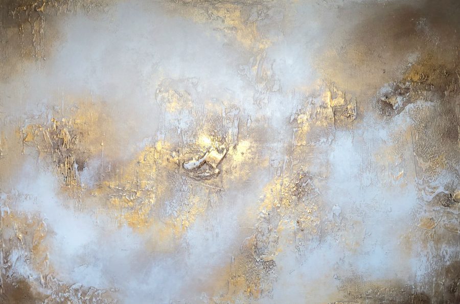 Golden stardust  100x150
