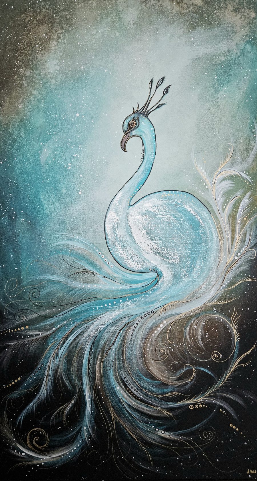 Magic bird   135x75