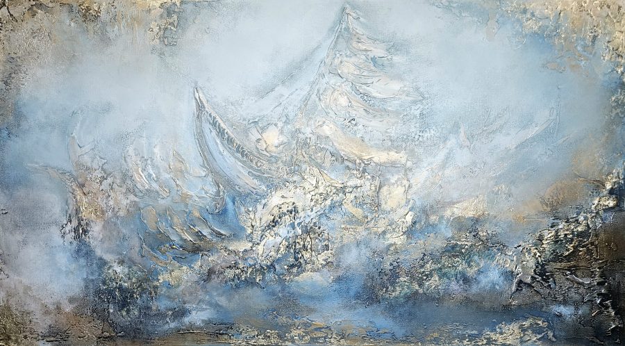 Thru the storm   75x135