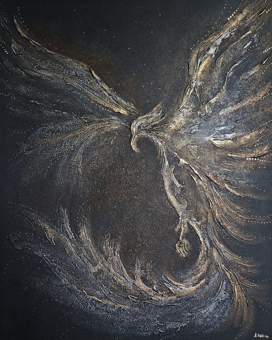 It's my time to rise   100x81