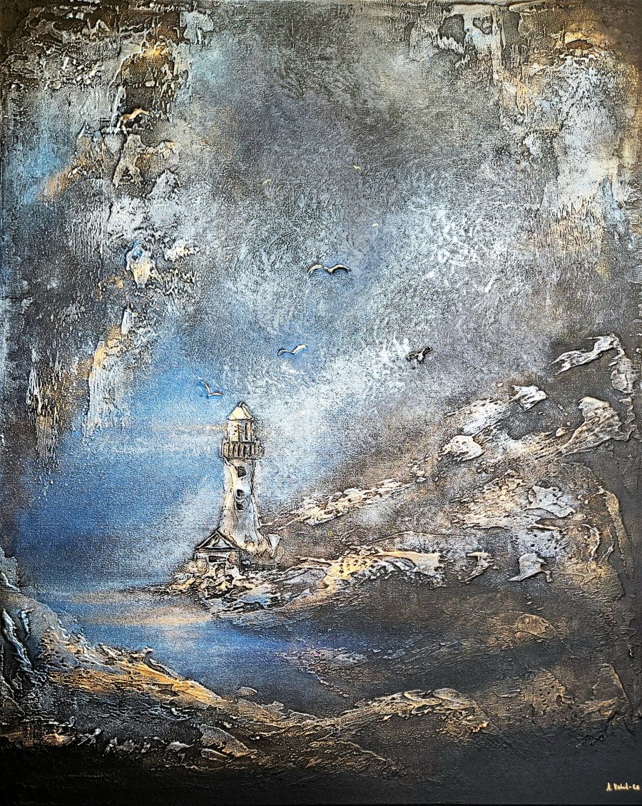 The Last Light on Stone   100x81