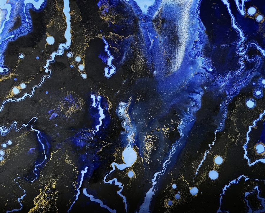 Crazy waves  81x100