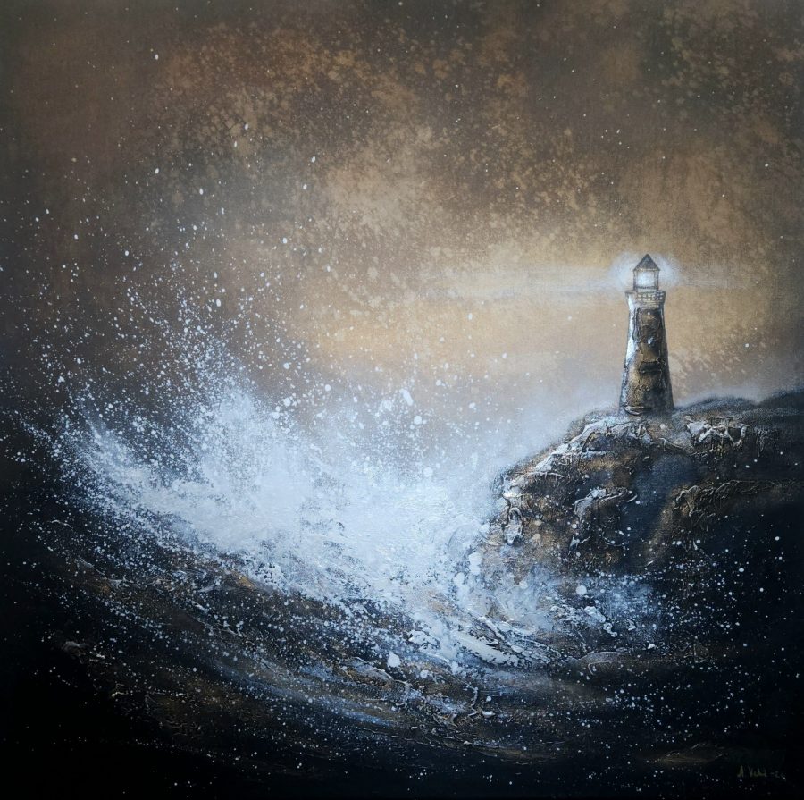 The light beyond the storm  80x80