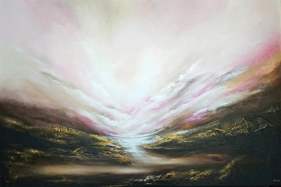 Echoes of light   100x150